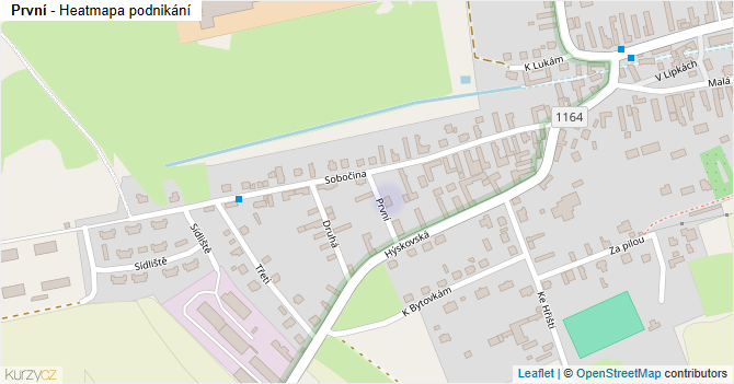 První - mapa podnikání