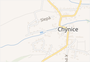K Lukám v obci Chýnice - mapa ulice
