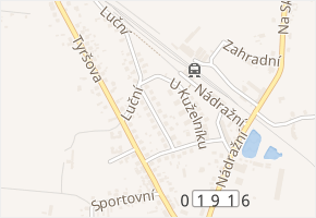 Kobylinská v obci Chýnov - mapa ulice