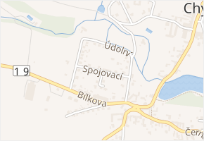 Spojovací v obci Chýnov - mapa ulice