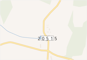 Bohuslav v obci Chyše - mapa ulice
