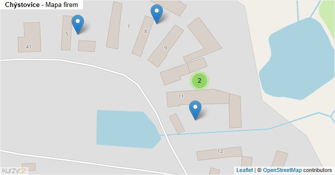 Chýstovice - mapa firem
