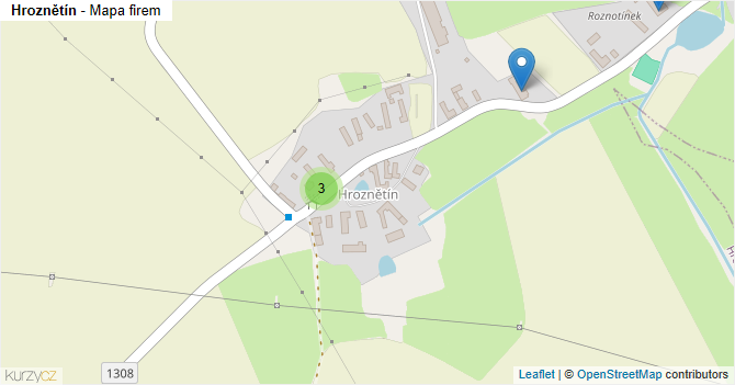 Hroznětín - mapa firem