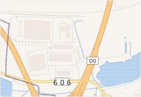 Na Hůrce v obci Čisovice - mapa ulice