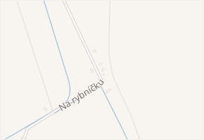 Na rybníčku v obci Čížkovice - mapa ulice