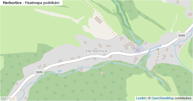 Herbortice - mapa podnikání
