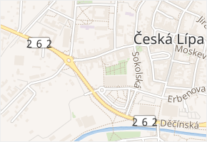 Loretánská v obci Cvikov - mapa ulice