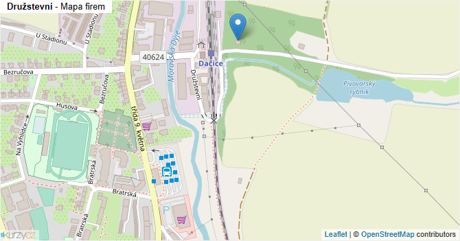 Družstevní - mapa firem