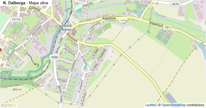 K. Dalberga - mapa ulice