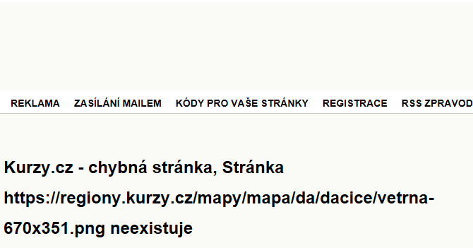 Větrná - mapa ulice