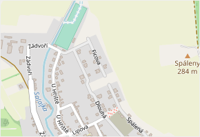 Ficova v obci Dambořice - mapa ulice