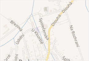 Společenská v obci Darkovice - mapa ulice