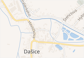 Hrdličkova v obci Dašice - mapa ulice