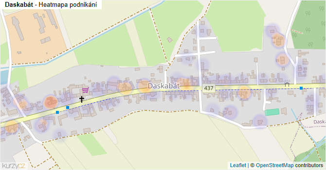 Daskabát - mapa podnikání