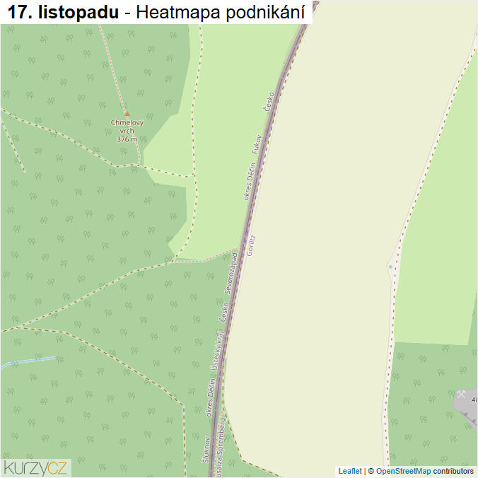 Mapa 17. listopadu - Firmy v ulici.