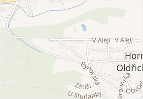 Adamova v obci Děčín - mapa ulice