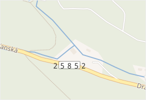 Drážďanská v obci Děčín - mapa ulice