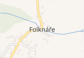 Folknáře v obci Děčín - mapa ulice