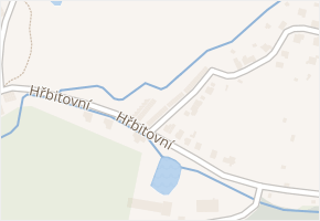 Hřbitovní v obci Děčín - mapa ulice