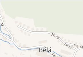 Jasná v obci Děčín - mapa ulice