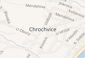 Jílovská v obci Děčín - mapa ulice