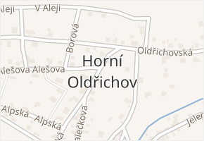 Kateřinská v obci Děčín - mapa ulice