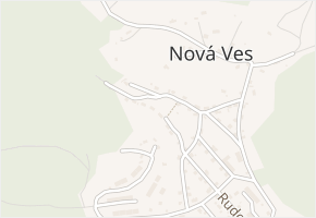 Košířská v obci Děčín - mapa ulice