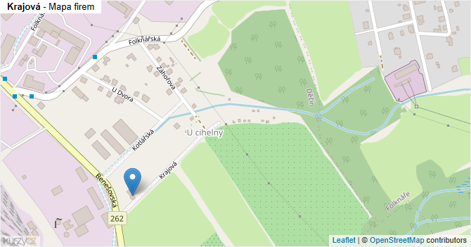 Krajová - mapa firem