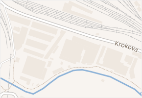 Krokova v obci Děčín - mapa ulice
