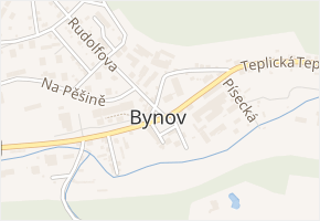 Písecká v obci Děčín - mapa ulice