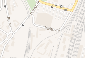 Poštovní v obci Děčín - mapa ulice