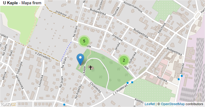 U Kaple - mapa firem