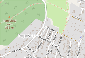 U Vleku v obci Děčín - mapa ulice