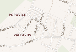 Větrná v obci Děčín - mapa ulice