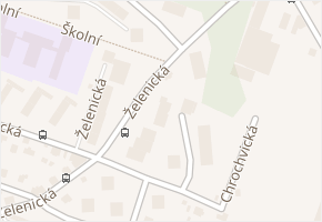 Želenická v obci Děčín - mapa ulice