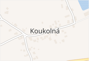 Koukolná v obci Dětmarovice - mapa části obce