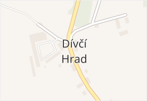 Dívčí Hrad v obci Dívčí Hrad - mapa části obce