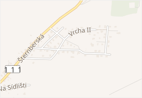 K Vodojemu v obci Divišov - mapa ulice
