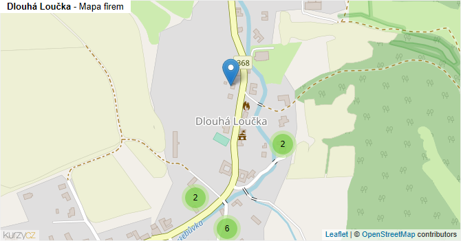 Dlouhá Loučka - mapa firem