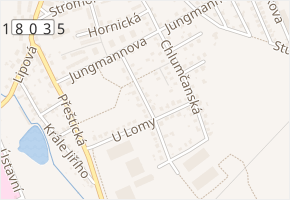Oty Kovala v obci Dobřany - mapa ulice