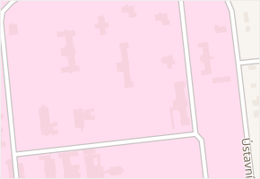 Psychiatrická léčebna v obci Dobřany - mapa ulice