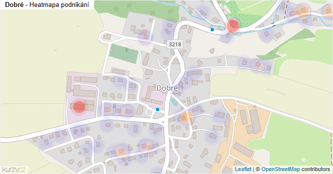 Dobré - mapa podnikání