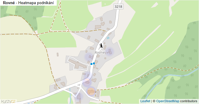 Rovné - mapa podnikání