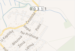 Polní v obci Dobřejovice - mapa ulice