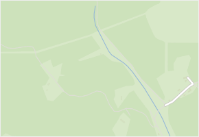 Klučno v obci Dobřeň - mapa části obce