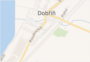 Sluneční v obci Dobříň - mapa ulice