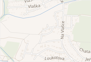Balabánova v obci Dobříš - mapa ulice