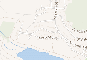Bratří Čapků v obci Dobříš - mapa ulice