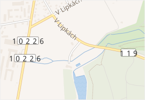 Chotobuš v obci Dobříš - mapa ulice