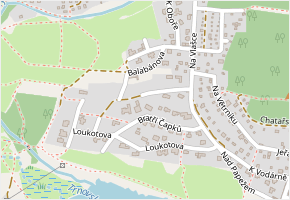 Generála Beránka v obci Dobříš - mapa ulice